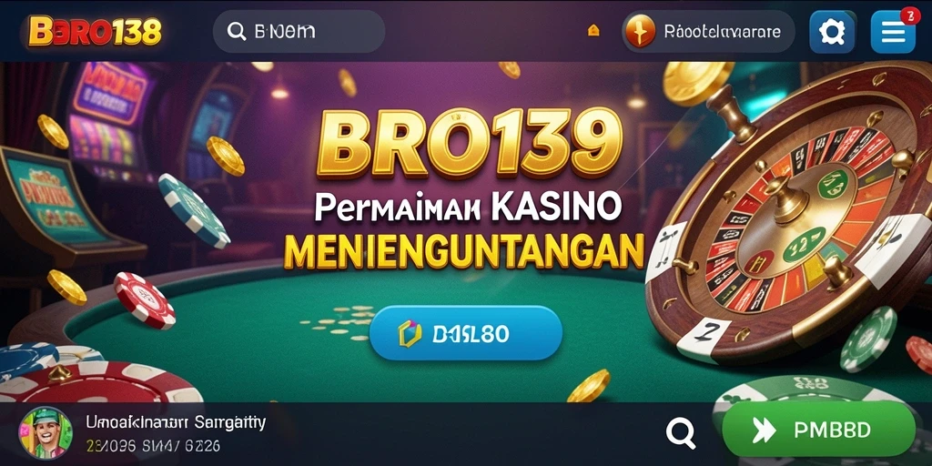 Tampilan gameplay menarik dari permainan Kasino BRO138.