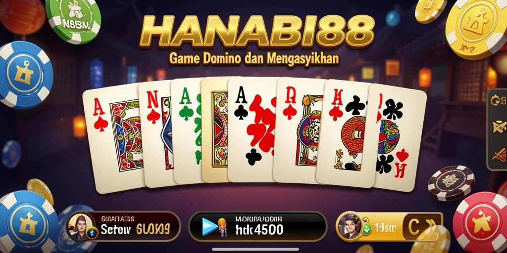 Tampilan permainan Domino yang seru dan interaktif.