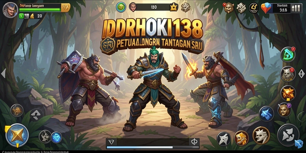 Gameplay seru dan mendebarkan di dunia petualangan IDRHOKI138.