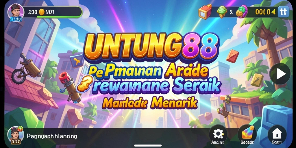 Screenshot gameplay UNTUNG88 yang menunjukkan aksi seru dalam game Arcade.