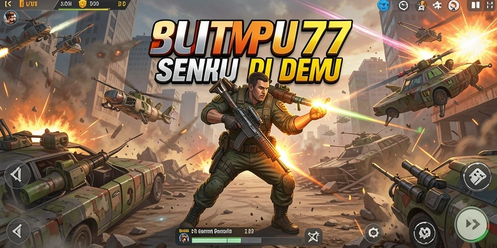 Gambaran gameplay seru dari UT77 dengan aksi menegangkan.
