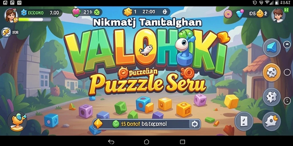 Screenshot gameplay VALOHOKI yang menarik dan penuh tantangan.