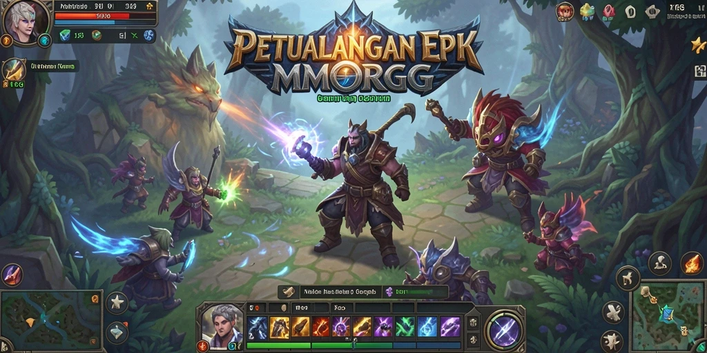 Tampilan gameplay X168 yang menarik dan seru dalam dunia MMORPG.